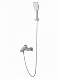 Смеситель для ванны с душем Wonzon & Woghand Flex, брашированный никель, WW-88037072-BN - фото, отзывы, цена