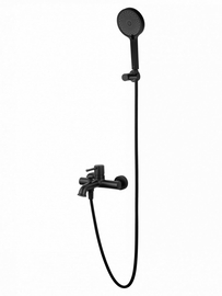 Смеситель для ванны с душем Wonzon & Woghand Tor, черный матовый, WW-88037073-MB - фото, отзывы, цена