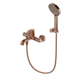 Смеситель для ванны с душем Wonzon & Woghand Tor, розовое золото, WW-88037073-RG - фото, отзывы, цена