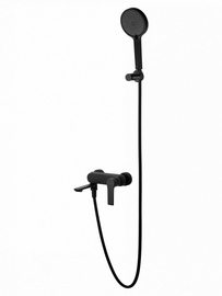 Смеситель для ванны с душем Wonzon & Woghand Brilliant, черный матовый, WW-88037079-MB - фото, отзывы, цена