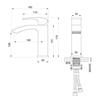 Смеситель для раковины Wonzon & Woghand Fit, хром, WW-88139009-CR - фото, отзывы, цена