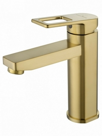 Смеситель для раковины Wonzon & Woghand Frame, брашированное золото, WW-88139010-BG - фото, отзывы, цена