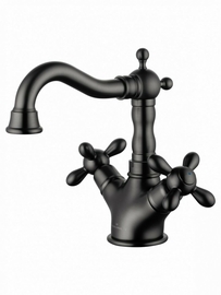 Смеситель для раковины Wonzon & Woghand Retro, темный графит, WW-88139020-BGM - фото, отзывы, цена