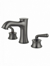 Смеситель для раковины Wonzon & Woghand Steam на 3 отверстия, темный графит, WW-88159008-BGM - фото, отзывы, цена