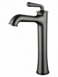 Смеситель для раковины высокий Wonzon & Woghand Steam, темный графит, WW-88239008-BGM - фото, отзывы, цена