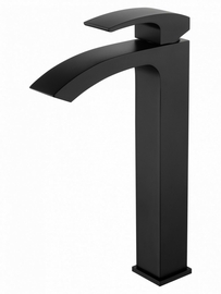 Смеситель для раковины высокий Wonzon & Woghand Fit, черный матовый, WW-88239009-MB - фото, отзывы, цена