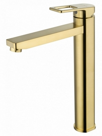 Смеситель для раковины высокий Wonzon & Woghand Frame, брашированное золото, WW-88239010- BG - фото, отзывы, цена