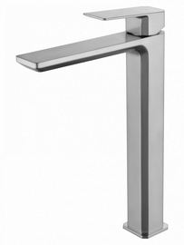 Смеситель для раковины высокий Wonzon & Woghand Diamond, брашированный никель, WW-88239011-BN - фото, отзывы, цена