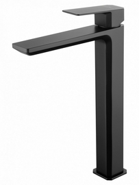 Смеситель для раковины высокий Wonzon & Woghand Diamond, черный матовый, WW-88239011-MB - фото, отзывы, цена