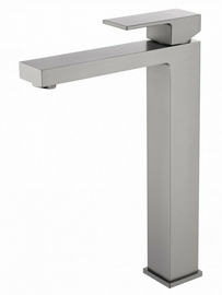 Смеситель для раковины высокий Wonzon & Woghand Cube, темный графит, WW-88239016-BGM - фото, отзывы, цена