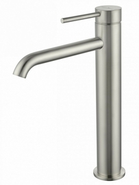 Смеситель для раковины высокий Wonzon & Woghand Stick, брашированный никель, WW-88239017-BN - фото, отзывы, цена