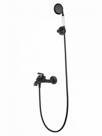 Смеситель для ванны с душем Wonzon & Woghand Steam, черный матовый, WW-88639008-MB - фото, отзывы, цена