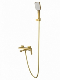 Смеситель для ванны с душем Wonzon & Woghand Diamond, брашированное золото, WW-88639011- BG - фото, отзывы, цена