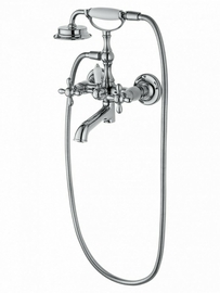 Смеситель для ванны с душем Wonzon & Woghand Retro, хром, WW-88639020-CR - фото, отзывы, цена