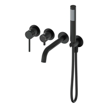 Смеситель для ванны встраиваемый Wonzon & Woghand Stick, черный матовый, WW-889017-MB - фото, отзывы, цена