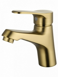 Смеситель для раковины Wonzon & Woghand, брашированное золото, WW-A40212-BG - фото, отзывы, цена