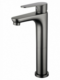 Смеситель для раковины высокий Wonzon & Woghand Alfa, темный графит, WW-A40232-BGG - фото, отзывы, цена