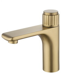 Смеситель для раковины Wonzon & Woghand Click, брашированное золото, WW-A40412-BG - фото, отзывы, цена