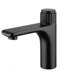 Смеситель для раковины Wonzon & Woghand Click, черный матовый, WW-A40412-MB - фото, отзывы, цена