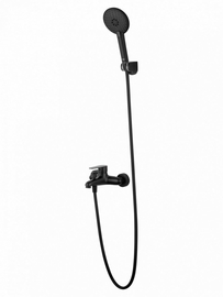 Смеситель для ванны с душем Wonzon & Woghand Alfa, черный матовый, WW-AE3204-MB - фото, отзывы, цена