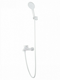 Смеситель для ванны с душем Wonzon & Woghand Alfa, белый матовый, WW-AE3204-MW - фото, отзывы, цена