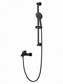 Смеситель для ванны с душевым гарнитуром Wonzon & Woghand Alfa, черный матовый, WW-AE3205-MB - фото, отзывы, цена