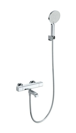 Смеситель для ванны с душем и термостатом Wonzon & Woghand Stay 2, хром, WW-B2016-A1-CR - фото, отзывы, цена