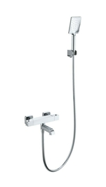 Смеситель для ванны с душем и термостатом Wonzon & Woghand Stay 3, хром, WW-B2026-A1-CR - фото, отзывы, цена