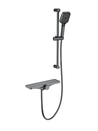 Смеситель для ванны с душем Wonzon & Woghand Onix, темный графит, WW-B2551-A-BGG - фото, отзывы, цена