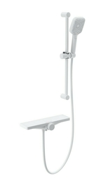 Смеситель для ванны с душем Wonzon & Woghand Onix, белый матовый, WW-B2551-A-MW - фото, отзывы, цена