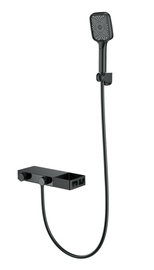 Смеситель для ванны с душем Wonzon & Woghand Shelf, черный матовый, WW-B2551-MB - фото, отзывы, цена