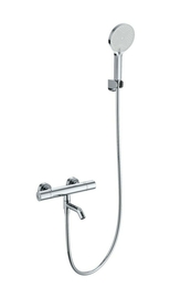 Смеситель для ванны с душем и термостатом Wonzon & Woghand Inn 1, хром, WW-B3013-A1-CR - фото, отзывы, цена