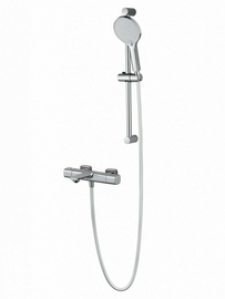 Смеситель для ванны с душем и термостатом Wonzon & Woghand Solid, хром, WW-C2011-A-CR - фото, отзывы, цена