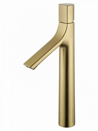 Смеситель для раковины высокий Wonzon & Woghand The One, брашированное золото, WW-H1011-BG - фото, отзывы, цена