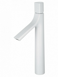 Смеситель для раковины высокий Wonzon & Woghand The One, белый матовый, WW-H1011-MW - фото, отзывы, цена