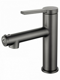 Смеситель для раковины Wonzon & Woghand с функцией полоскания, темный графит, WW-H1017-BGG - фото, отзывы, цена