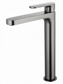 Смеситель для раковины высокий Wonzon & Woghand, темный графит, WW-H1034-BGG - фото, отзывы, цена