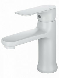 Смеситель для раковины Wonzon & Woghand, белый матовый, WW-XH-011-MW - фото, отзывы, цена