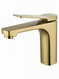 Смеситель для раковины Wonzon & Woghand, брашированное золото, WW-XH-013-BG - фото, отзывы, цена