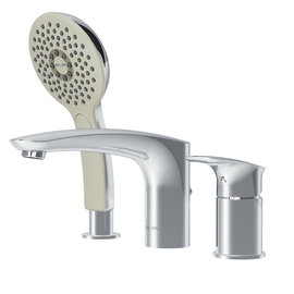 Смеситель на борт ванны, трёхсекционный AM.PM Inspire V2.0, F50A01300 - фото, отзывы, цена