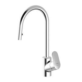 Смеситель для кухни AM.PM Like, с вытяжным изливом, хром, F8012000 - фото, отзывы, цена