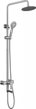 Душевая стойка со смесителем для ванны, верхним и ручным душем BelBagno NOVA NOV-VSCM-IN - фото, отзывы, цена