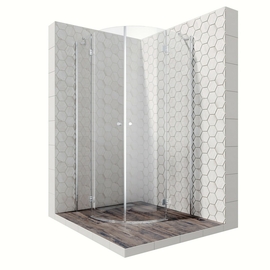 Душевое ограждение Ambassador Diamond 12011102 100x100x200 - фото, отзывы, цена