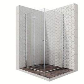 Душевое ограждение Ambassador Diamond 12011109 90x90x200 - фото, отзывы, цена