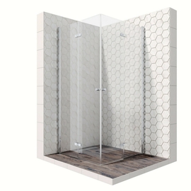 Душевое ограждение Ambassador Nord 13011108 90x90x200 - фото, отзывы, цена