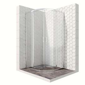 Душевое ограждение Ambassador Kingston 14011104 90x90x200 - фото, отзывы, цена
