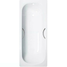 Ванна стальная Donna Vanna 170х70 Белая орхидея, с ручками - фото, отзывы, цена