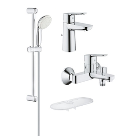 Комплект смесителей с душем GROHE BauEdge 118389 - фото, отзывы, цена