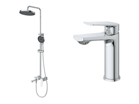 Комплект смесителей для ванной комнаты Cezares COMFORT-CVD/LS-01 - фото, отзывы, цена