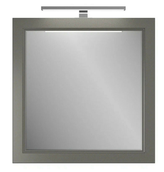 Зеркало Uncoria Платини 70, подсветка, графит - фото, отзывы, цена